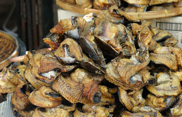 fish are dried to preserve them for a long time.