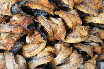 fish are dried to preserve them for a long time.