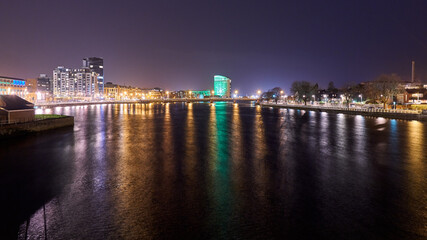 Irish landscapes - Limerick cityscape on Shannon