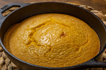 コーンブレッド　Traditional American food cornbread