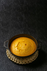 コーンブレッド　Traditional American food cornbread