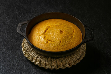 コーンブレッド　Traditional American food cornbread