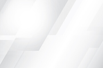 Obraz premium Abstract geometric white and gray color background. Vector, illustration.