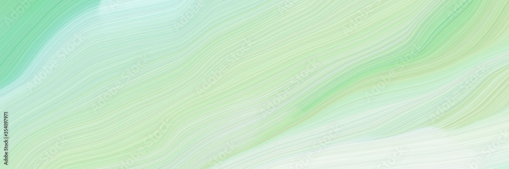 Poster beautiful and smooth elegant graphic background with tea green, medium aqua marine and honeydew colo