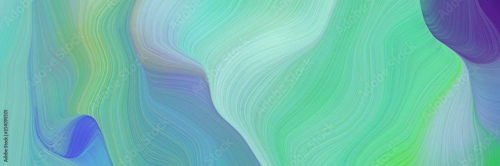 Poster beautiful and smooth elegant graphic with waves. modern soft swirl waves background illustration wit