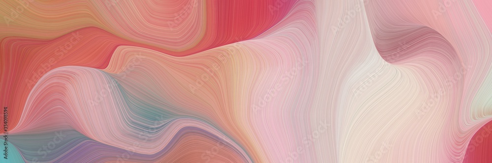 Poster beautiful and smooth dynamic elegant graphic. modern curvy waves background illustration with silver