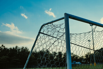 Fototapeta premium soccer goal