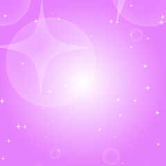 Colorful abstract background with circles and stars. Simple flat vector illustration.