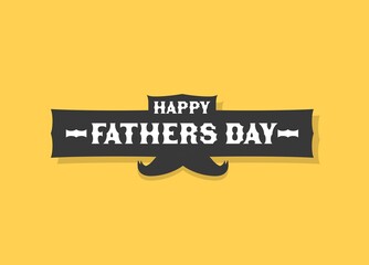 Happy Father’s Day modern template design for social media, present, event , celebration greeting. Vector illustration.