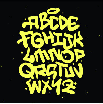 Urban Graffiti Letters