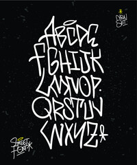Urban style lettering