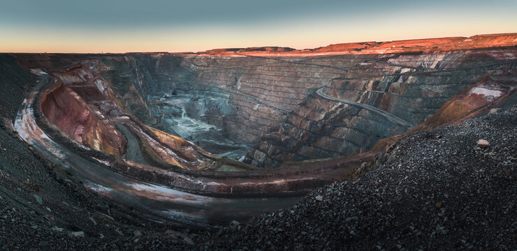 Super Pit gold mine in Kalgoorlie, Western Australia