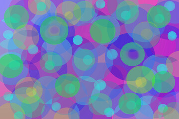 abstract background colors circles retro