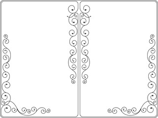 Frame Border Decorative Design