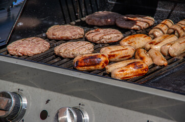 Barbecue in the Garden