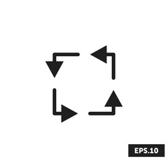 Recycle icon, Recycle sign/symbol vector