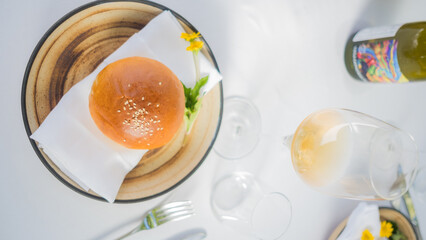 easter eggs in a bucket