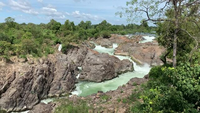 Cascades de Don Khone, Laos