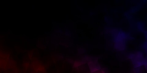 Dark Pink, Yellow vector texture with poly style with cubes.