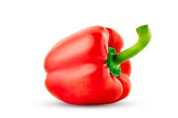 Paprika on an isolated background