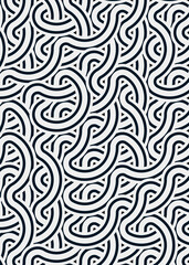 Colour Hexagon Tile Connection art background design illustration