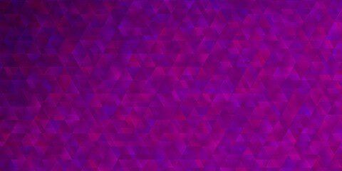 Light Pink vector texture with lines, triangles.