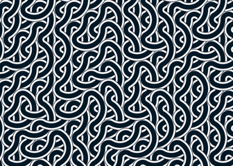 Colour Hexagon Tile Connection art background design illustration