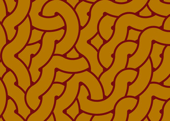 Colour Hexagon Tile Connection art background design illustration