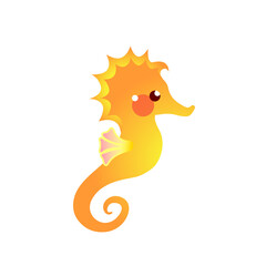 Cute little Seahorse illustration
