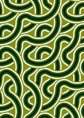 Colour Hexagon Tile Connection art background design illustration