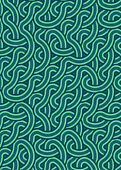 Colour Hexagon Tile Connection art background design illustration