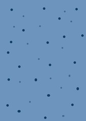 Blue polkadot pattern