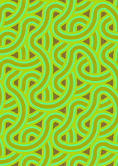 Colour Hexagon Tile Connection art background design illustration