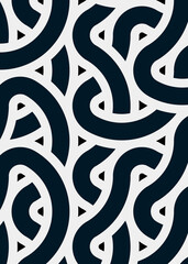 Colour Hexagon Tile Connection art background design illustration