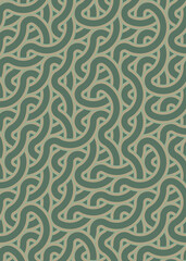 Colour Hexagon Tile Connection art background design illustration