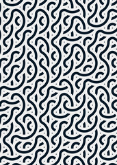 Colour Hexagon Tile Connection art background design illustration