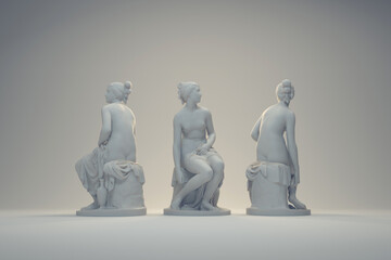 Obraz premium Escultura