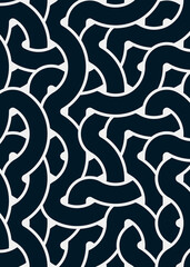 Colour Hexagon Tile Connection art background design illustration