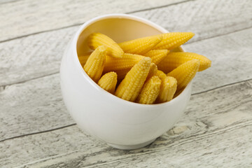 Pickled baby corn