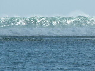 big wave in Indian ocean