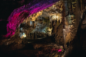 Prometheus Cave also Kumistavi Cave near Tskaltubo in the Imereti region, Georgia