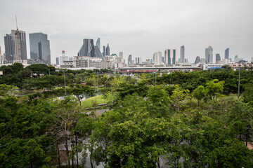 Fototapeta premium Chulalongkorn University Centenary Park, Bangkok, Tajlandia