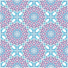 Abstract background ornament illustration. Vector textile print for bed linen, jacket, package design, fabric and fashion concepts. Seamless pattern with flowers