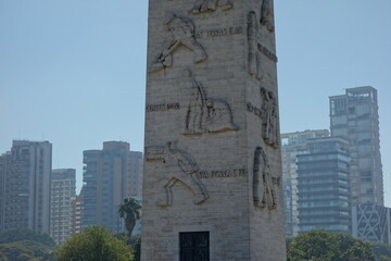 Sao Paulo/Brazil: obelisk of ibirapuera park