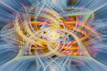 Abstract colorful background.3D Ilustration