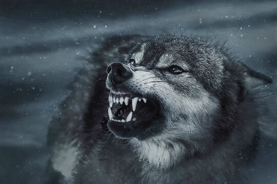 Wolf grin © Eva