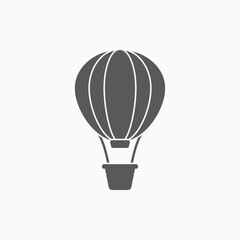 Obraz premium air balloon icon, balloon vector