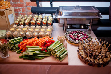 this is a variety of cold appetizers