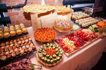 this is a variety of cold appetizers