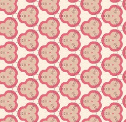 Obraz premium Abstract seamless pattern design composition. Wallpaper, background. Eps 10